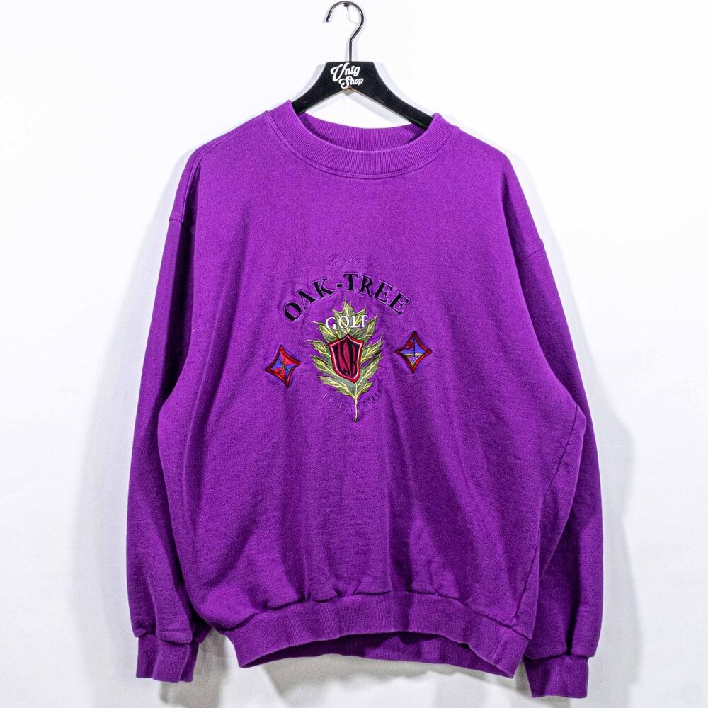 Bogner Oaktree Golf Invitational Sweatshirt Made in Italy XL VTG 90s